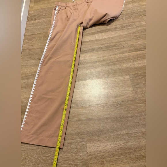 NWT MON RENN LISLE PANT IN BISCUIT - Picture 8 of 11